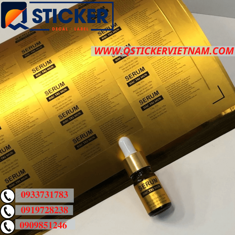 Tem serum đặc trị mụn