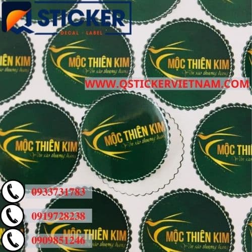 Tem dán hộp yến sào