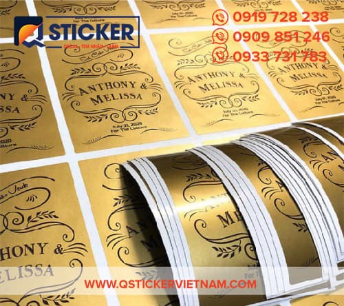 Tem dán quạt giấy