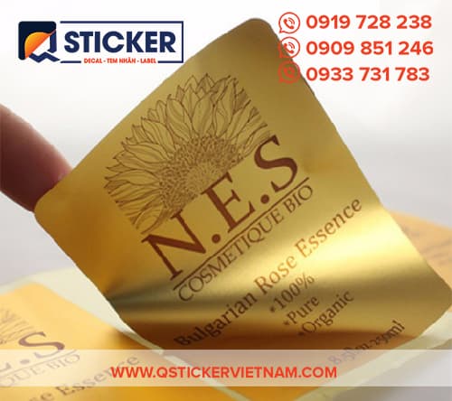 Tem dán nước yến