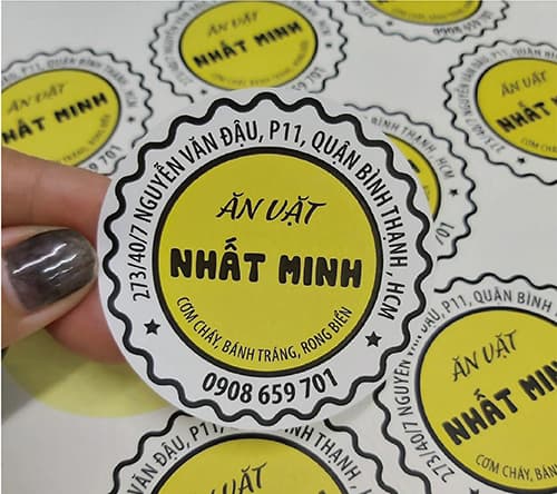 Decal Giấy