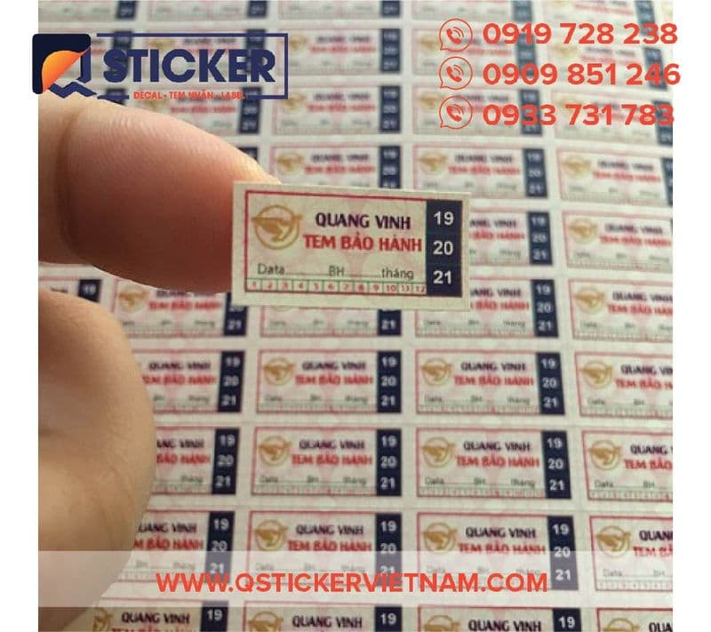 Tem chất lượng